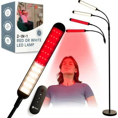 Lifepro Red Light Therapy Lamp & Reading Lamp 850nm & 660nm Near Infrared Light For Body In Multi