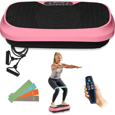 Lifepro Waver Mini Vibration Plate Exercise Machine For Muscle Toning & Recovery In Black