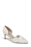 Lifestride Abby D'orsay Pointed Toe Pump In White