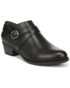 Lifestride Adley In Black Faux Leather