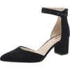 Lifestride Admire Womens Buckle Faux Suede Ankle Strap In Multi