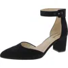 Lifestride Admire Womens Buckle Faux Suede Ankle Strap In Multi