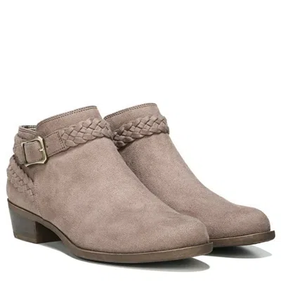 Lifestride Adriana F0373f1-251 Boots Women Mushroom Ankle Strap Bootie Lion857 In Gray