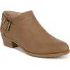 Lifestride Alexi Womens Cushioned Footbed Ankle Boots In Brown