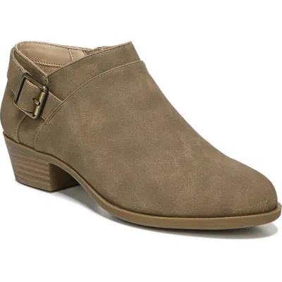 Lifestride Alexi Womens Cushioned Footbed Ankle Boots In Gray