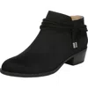 Lifestride Andrea Womens Ankle Almond Toe Booties In Multi