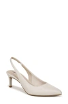 Lifestride Women's Annalise Pointed Toe Slingback Pumps In Bone