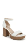 Lifestride Ashland Ankle Strap Platform Sandal In Multi
