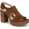 Lifestride Audra Sandal In Fawn Brown Microsuede