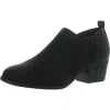 Lifestride Babe Womens Zipper Heels Ankle Boots In Black