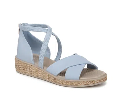 Lifestride Bali Wedge Sandal In Blue