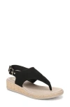 Lifestride Beachy Platform Sandal In Black