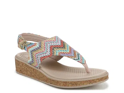 Lifestride Beachy Wedge Sandal In Multi