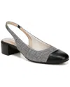 Lifestride Becoming Cap Toe Slingback Pump