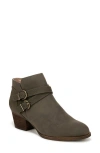 Lifestride Blaire Bootie In Dark Grey Faux Leather