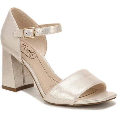 Lifestride Bombshell Womens Open Toe Sandal Block Heels In Multi
