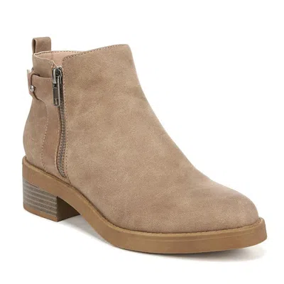 Lifestride Bonus Boots Women's Mushroom Round Toe Ankle Bootie Jobb1101 In Brown
