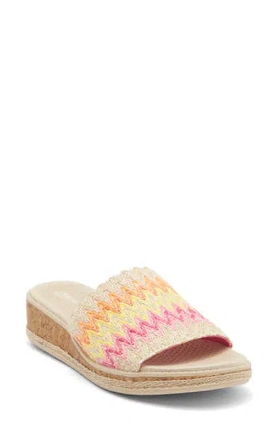 Lifestride Breezy Slide Sandals In Multi