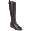 Lifestride Bridgett Womens Faux Leather Riding Knee-high Boots In Multi