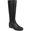 Lifestride Brighton Round Toe Tall Boots In Black