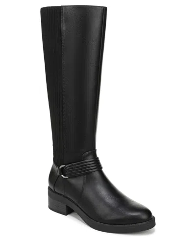 LIFESTRIDE BRIGHTON ROUND TOE EXTRA WIDE CALF TALL BOOTS