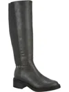 Lifestride Blythe Womens Faux Leather Wide Calf Knee-high Boots In Multi