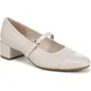 Lifestride Brooke Pump In Bone Faux Leather