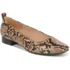 Lifestride Cameo Womens Faux Leather Round Toe Loafers In Multi