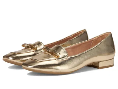 Lifestride Claudine Ballerina/skimmer Shoes In Gold