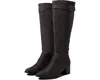 Lifestride Daring I1845f1-020 Boots Women's 9.5 Gray Knee High Block Heel Khd702