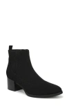 Lifestride Dazzle Almond Toe Ankle Dress Boots In Black