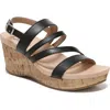 Lifestride Discover Wedge Sandal In Black