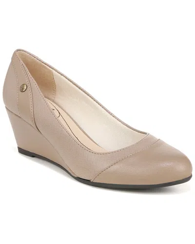 Lifestride Dreams Wedge Pumps In Stone