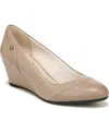Lifestride Dreams Wedge Pumps In Stone