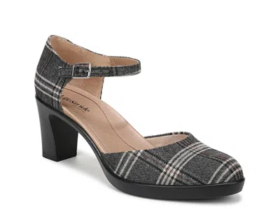 Lifestride Effortless Ankle Strap Platform Pump In Blue