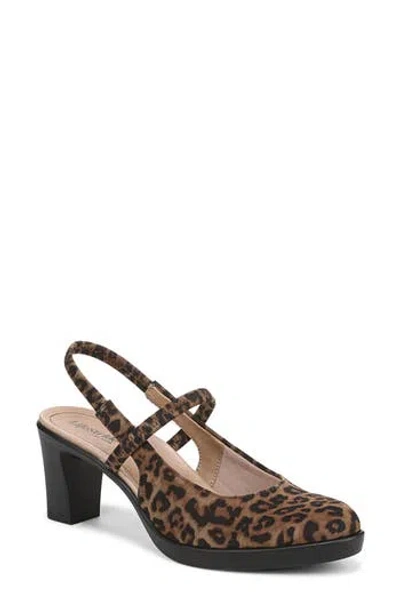 LIFESTRIDE LIFESTRIDE EVOKE SLINGBACK MARY JANE PLATFORM PUMP