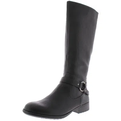 LIFESTRIDE FELICITY WOMENS FAUX LEATHER KNEE-HIGH BOOTS