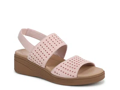 Lifestride Festive Wedge Sandal In Pink