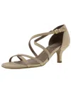 Lifestride Flaunt Womens Kitten Heel Dress Sandals In Multi