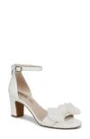 Lifestride Florence Bow Ankle Strap Sandal In White
