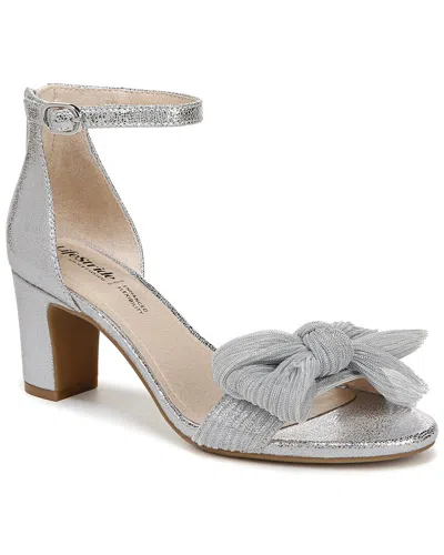 Lifestride Florence Bow Strappy Sandal In Silver