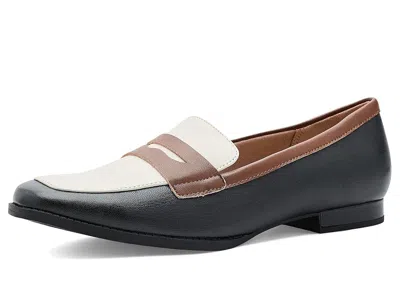Lifestride Frankie Women's Flat Shoes Black/bone Multi: 8.5 W (c)
