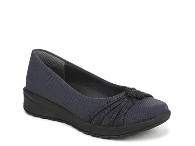Lifestride Gaines Wedge Slipon In Blue
