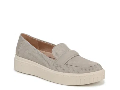 Lifestride Geneva Chop Wedge Slipon In Gray