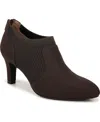Lifestride Gia Bootie In Dark Chocolate Microsuede