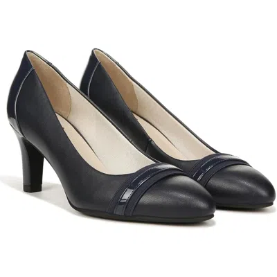Lifestride Gio I8941s2400 Pump Women's Black Faux Leather Stiletto Heel Htat963
