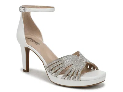Lifestride Glamorous Platform Sandal In White