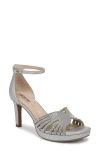Lifestride Glamorous Platform Sandal In Silver