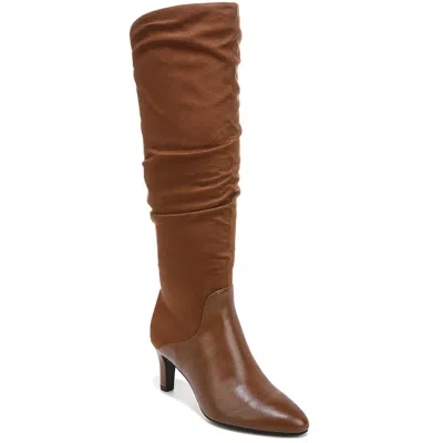 LIFESTRIDE GLORY WOMENS WIDE CALF KNEE-HIGH BOOTS