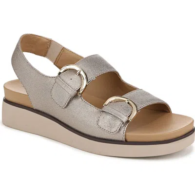Lifestride Goodie Slingback Platform Sandal In Bronze